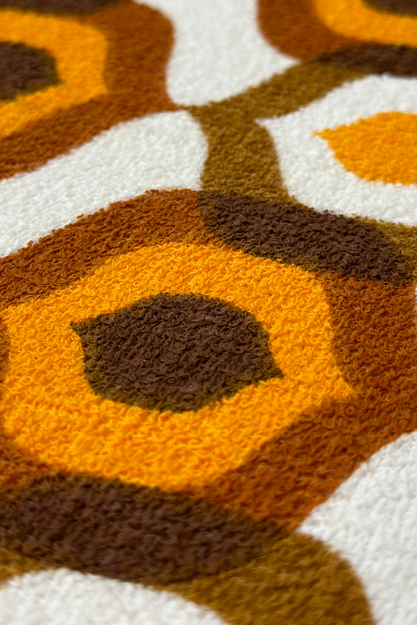 Honeycomb Caramel - Handmade Lampshade | Vintage Fabric Collection