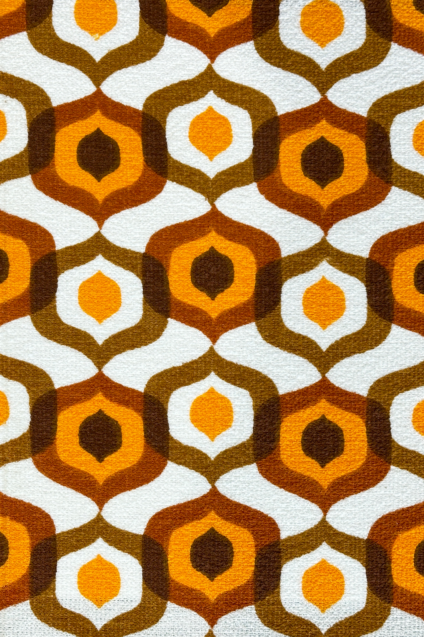 Honeycomb Caramel - Handmade Lampshade | Vintage Fabric Collection
