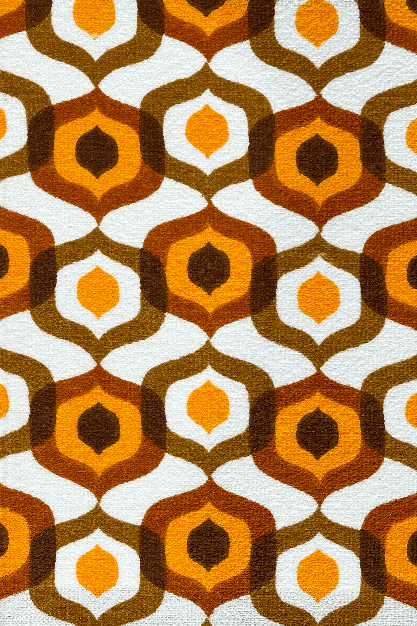 Honeycomb Caramel - Handmade Lampshade | Vintage Fabric Collection
