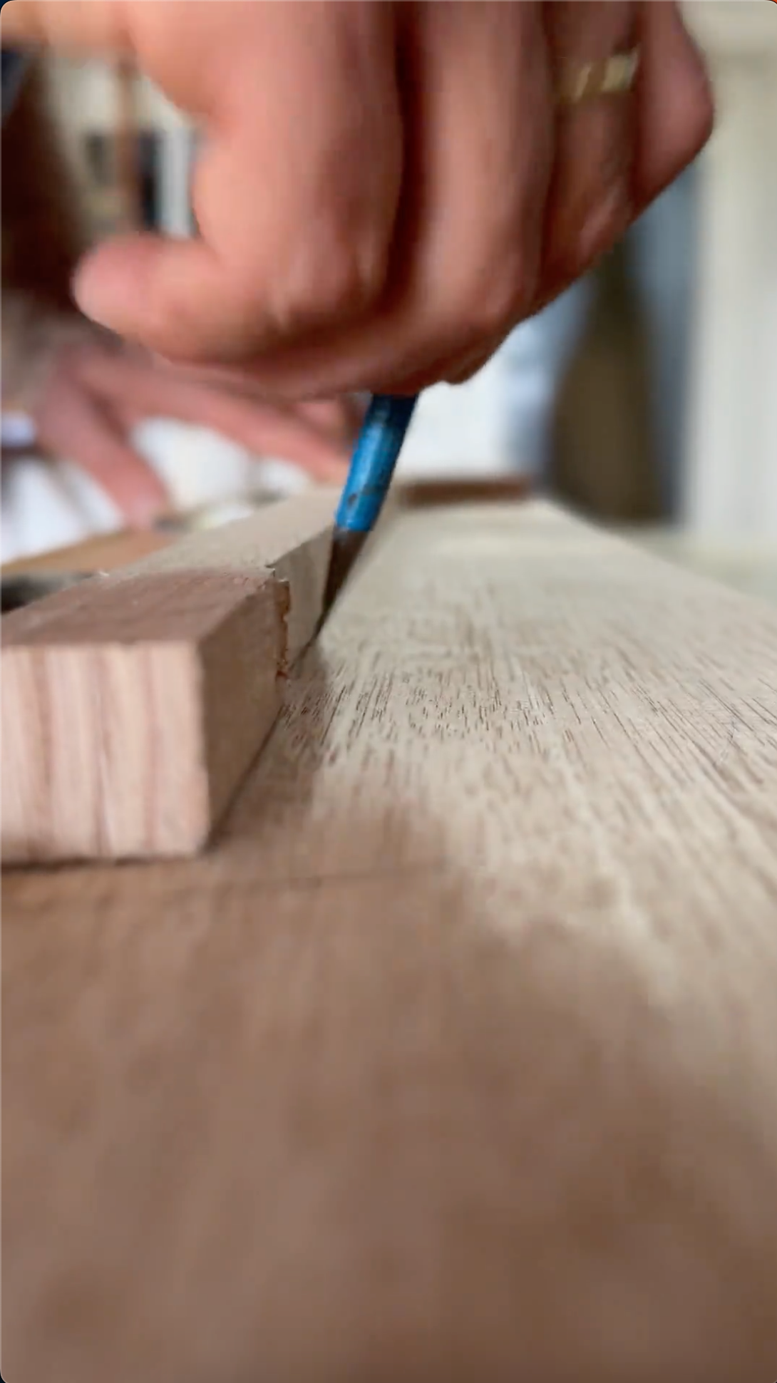 Archie Rocket Floor Lamp Handcrafted by Retro Duo. Behind the scene video - The wooden Lamp Base in the Making