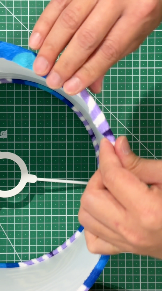 Blue Lagoon - Handmade Lampshade | Vintage Fabric Collection