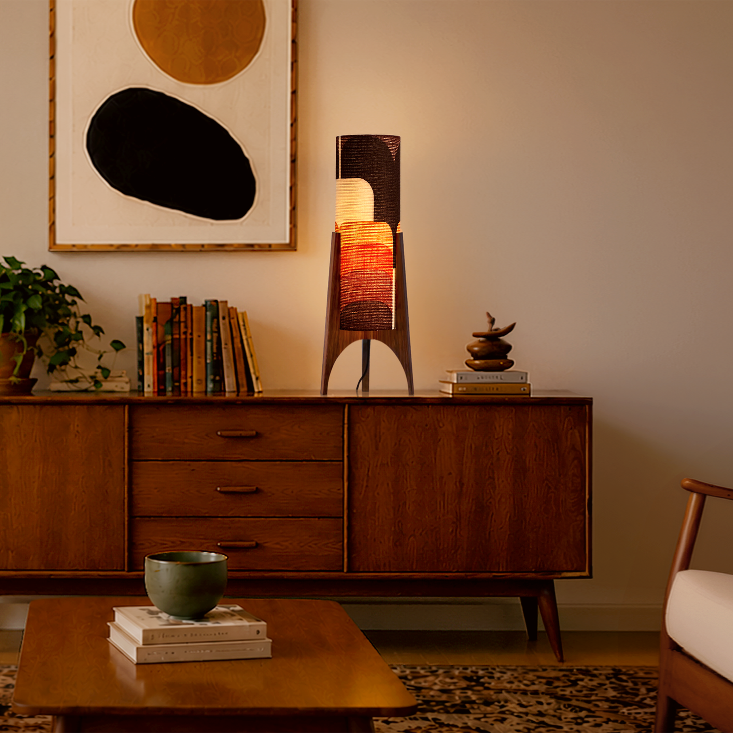 Archie Rocket Table Lamp - RETRO DUO