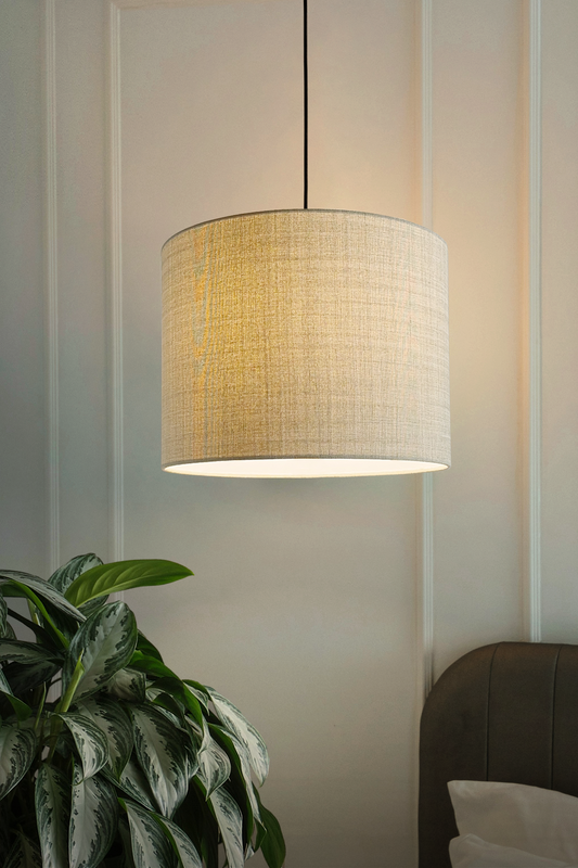 Beige Palette - Handmade Lampshade | Recycled Fabric Collection