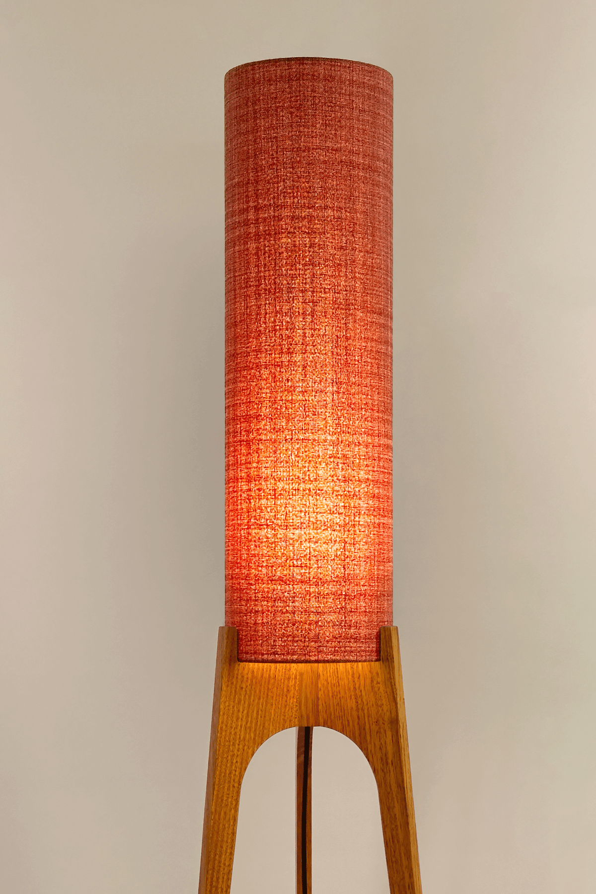 Archie Rocket Floor Lamp in Chili | Handmade by RETRO DUO