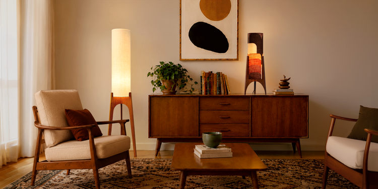 Archie Rocket Floor Lamp - Handcrafted by RETRO DUO