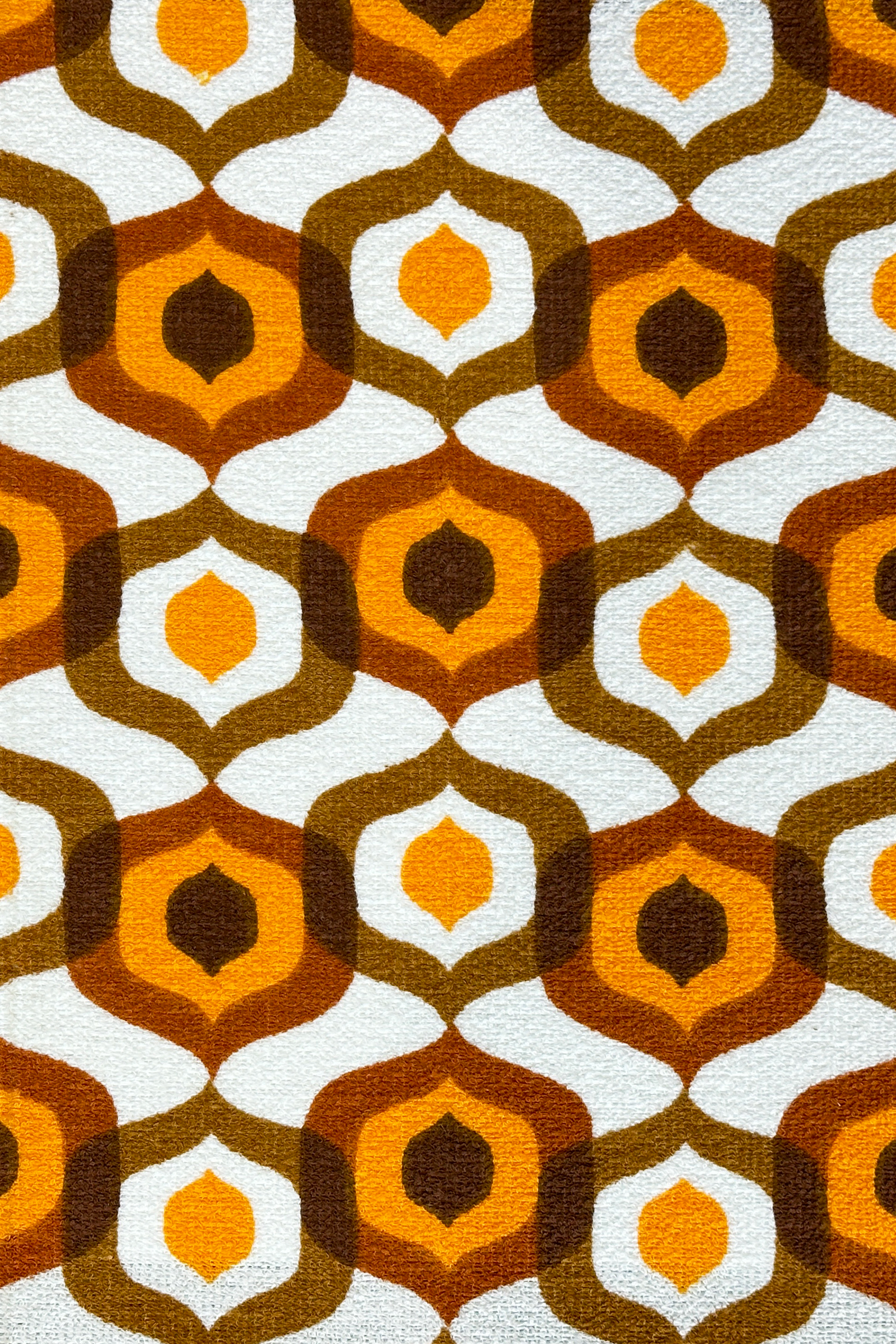 Honeycomb Caramel - Handmade Lampshade | Vintage Fabric Collection