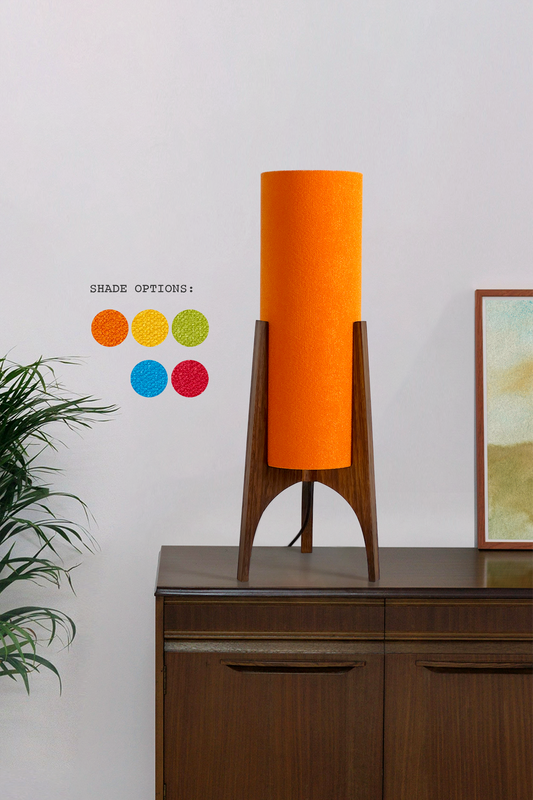 Encore - Recycled Fabric | Archie Rocket Table Lamp