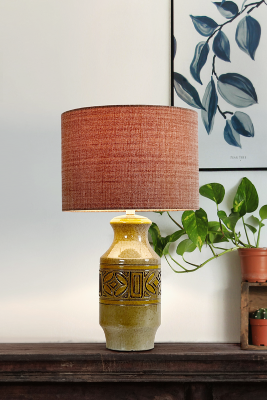 Rosé Palette - Handmade Lampshade | Recycled Fabric Collection
