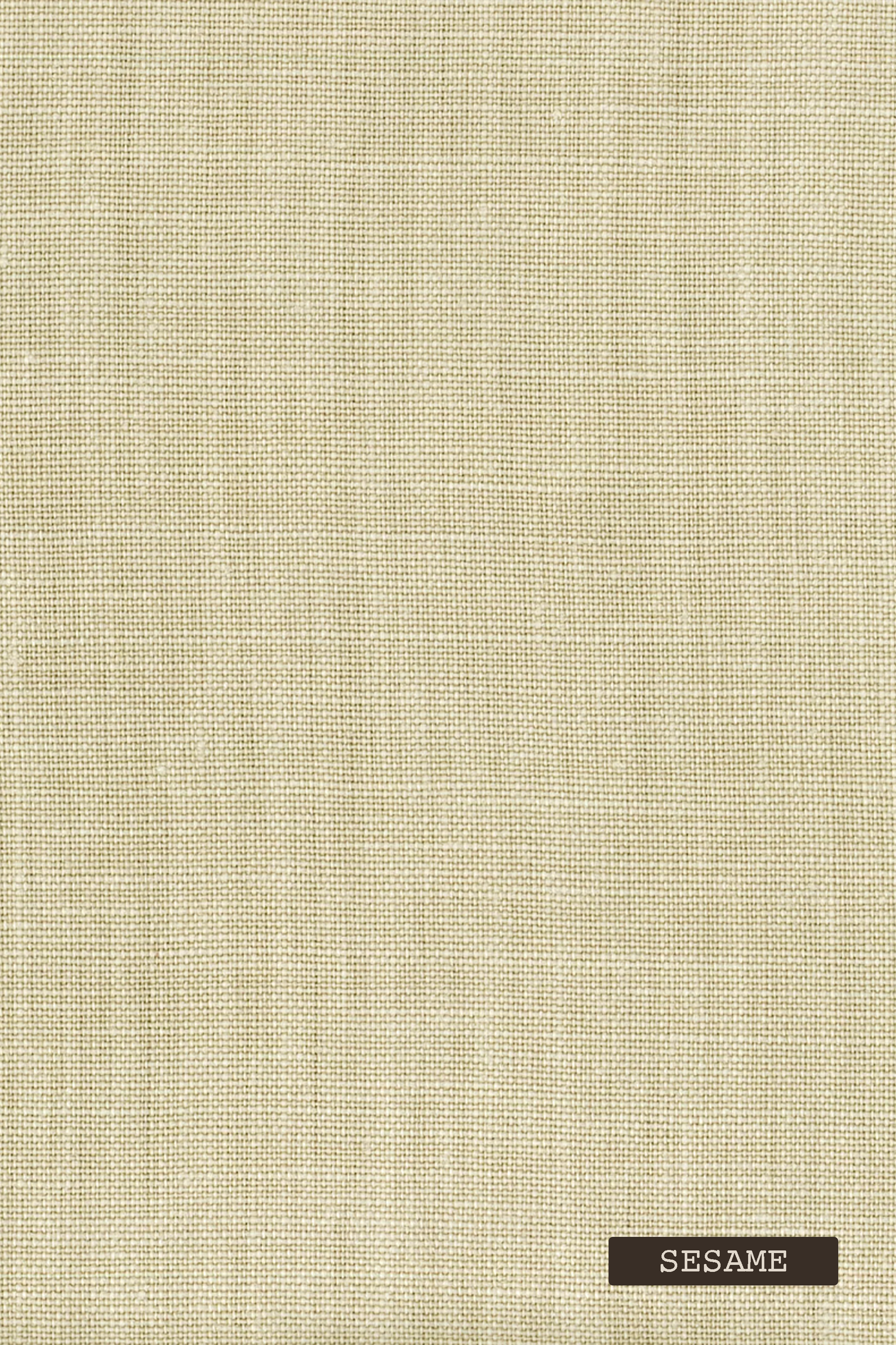 Sesame - Premium Linen | Archie Rocket Floor Lampshade Fabric