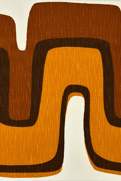 Caramel Latte - Handmade Lampshade | Vintage Fabric Collection