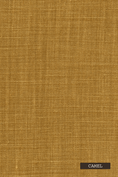 Earth-Tone | Drum Handmade Lampshade in Premium Linen. Available in Wheat, Nectar, Tussock, Mocha, and Camel — all from the Linia – Davina Collection by Warwick Fabrics.