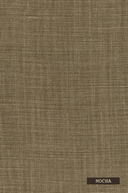 Earth-Tone | Drum Handmade Lampshade in Premium Linen. Available in Wheat, Nectar, Tussock, Mocha, and Camel — all from the Linia – Davina Collection by Warwick Fabrics.