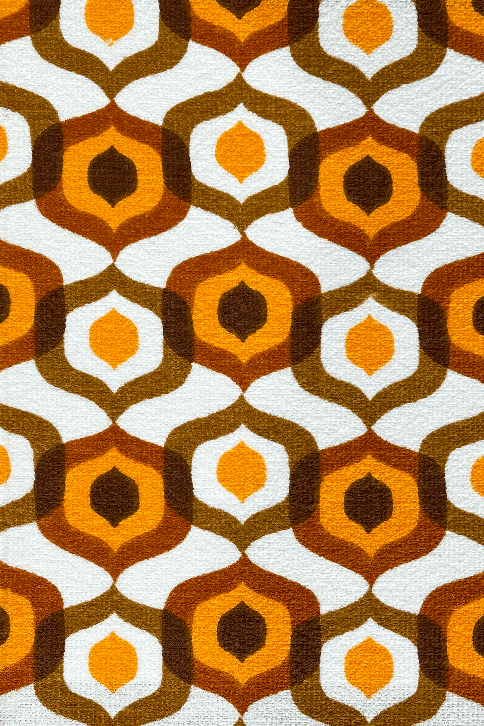 Honeycomb Caramel - Handmade Lampshade | Vintage Fabric Collection