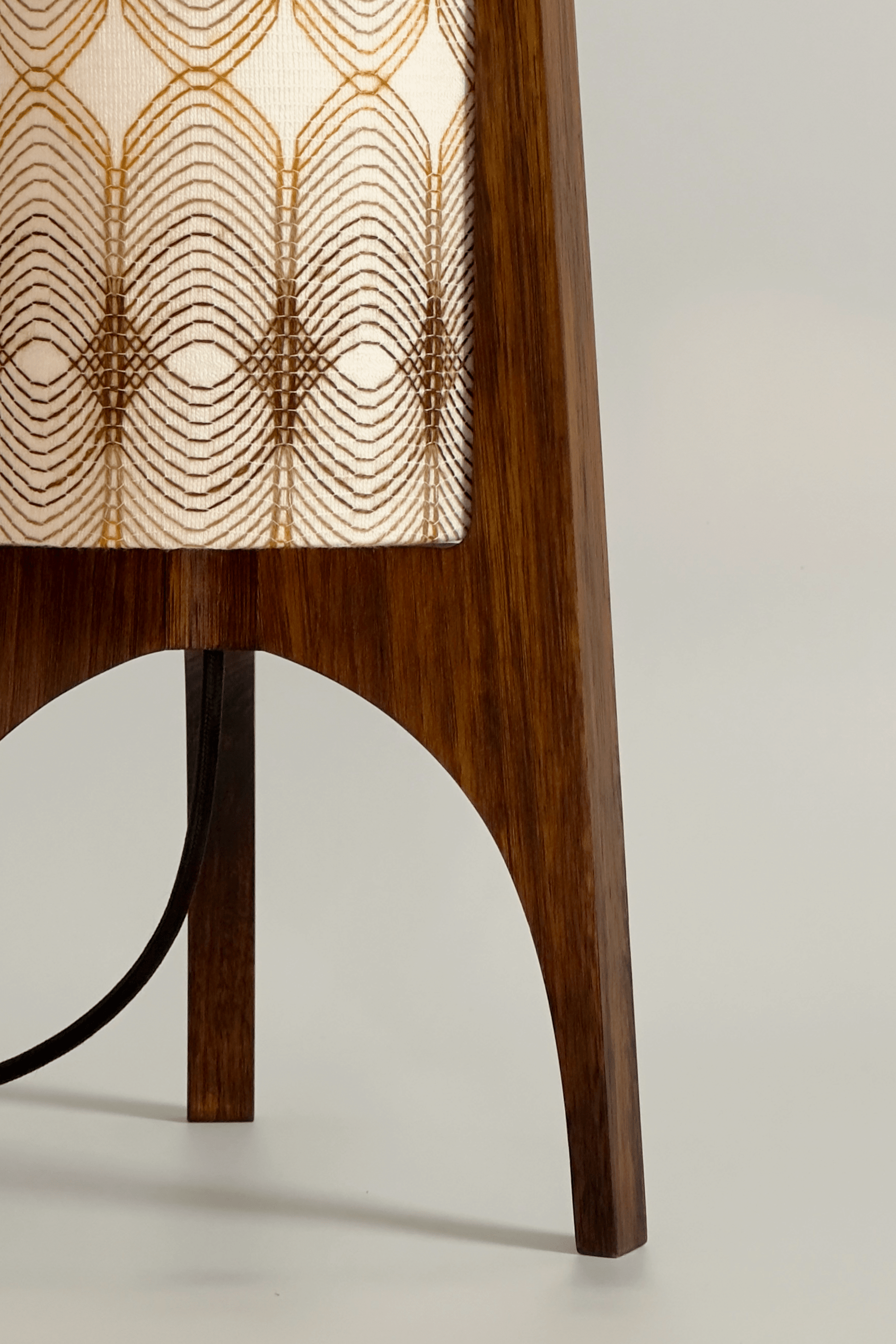 Noa - Vintage Fabric | Archie Rocket Table Lamp