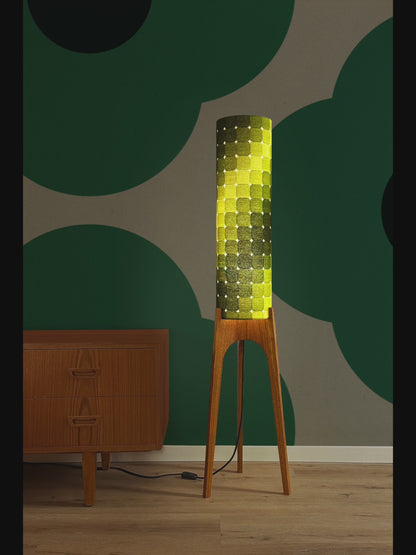 15 Sec Archie Rocket Floor Lamp Collection video with lights on