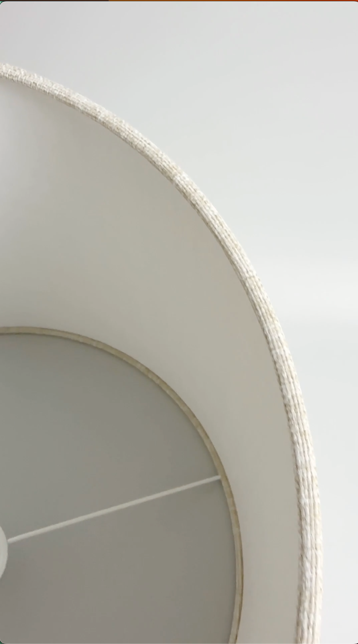 Beige Palette - Handmade Lampshade | Recycled Fabric Collection